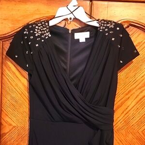 Jessica Simpson Party Cocktail Little Black Dress 8